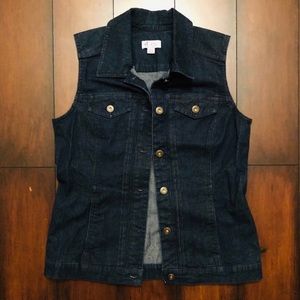 Denim&Co Denim Vest